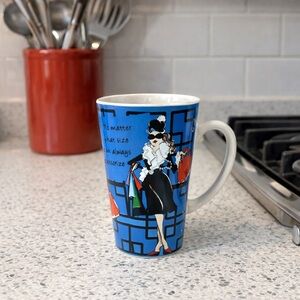 Delish by American Atelier Fashionista Mug - 7” Tall